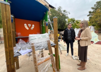 Crevillent inicia un plan de renovación de juegos infantiles