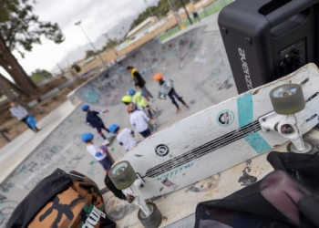 El skatepark de l’Alfàs una alternativa de ocio saludable intergeneracional de más de 1.000 m²
