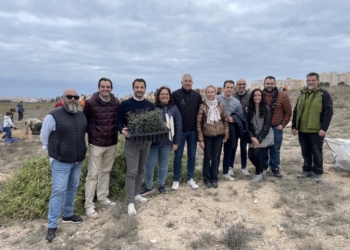 Comienza la plantación de especies autóctonas en el Parque Natural con motivo del Día del Árbol 2024