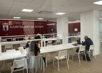 La Sala de Estudios de Petrer alcanza los 12.000 usos en los cuatro primeros meses de funcionamiento