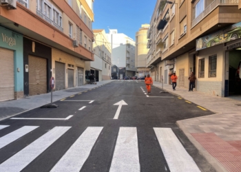 Finalizada la reurbanización de la travesía Maestro Francisco Casanova