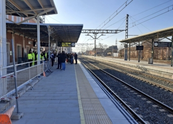 Las obras de la estación del tren de Villena finalizarán a principios de abril