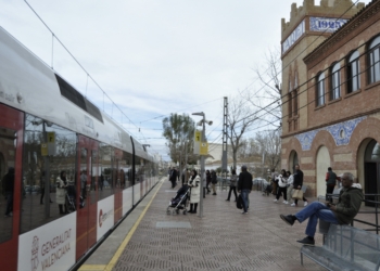 Metrovalencia facilitó en enero la movilidad de 7,9 millones de usuarios en sus seis líneas de metro y cuatro de tranvía