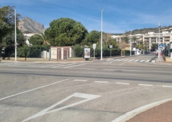 Xàbia expone al público una modificación puntual del Plan General para construir una rotonda en la Avenida Palmela