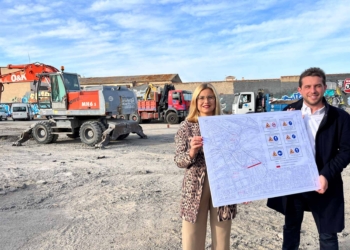 Buen ritmo para las obras de Luvi