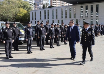 La Policía Local de Benidorm conmemora su 180º aniversario