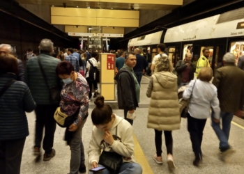 Metrovalencia evita 1,1 millones de desplazamientos de vehículos privados en los principales días de Fallas