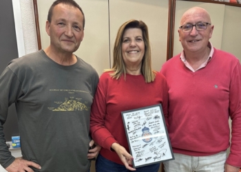 Protección Civil de Xàbia rinde un homenaje a la agente Lola Ivars