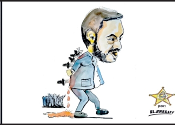 El alfil puede caer, la reina no