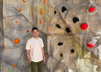 El Ayuntamiento última las obras del rocódromo en el Palau d’Esports