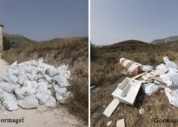 Máxima sanción por vertido de escombros ilegales