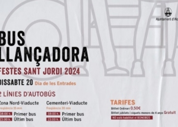 Alcoy habilitará dos líneas de autobús lanzadera para el Día de las Entradas