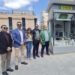 La ONCE instala en la Plaza Castelar su nuevo modelo de quiosco más accesible y ecológico