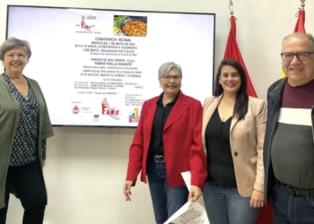 FAVE y Ayuntamiento organizan la tradicional convivencia vecinal en el Parque de San Crispín con motivo del 1 de Mayo