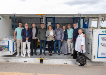 Instalación de un ecoparque móvil