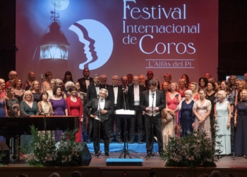 Más de 200 vocalistas de 25 nacionalidades han participado en el Festival Internacional de Coros