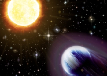 Descubierto un planeta gigante tan ligero como el algodón de azúcar