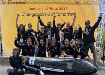 El coche ‘Dàtil’24’ de la UMH logra el cuarto puesto en la Shell Eco-Marathon Europe 2024