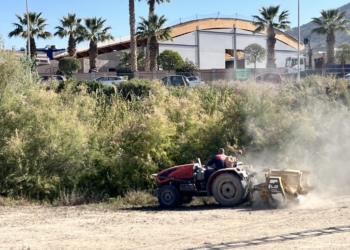 Petrer adelanta la campaña de desbroce de solares urbanos para reducir el riesgo de incendio