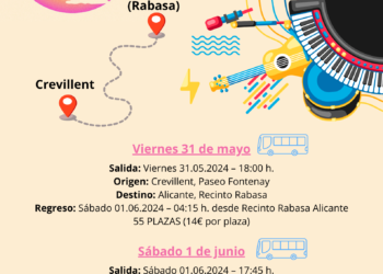 Ocio pone por primera vez un servicio de bus para el ‘Spring Festival’ de Alicante