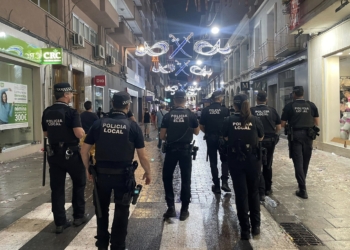 Desciende el número de incidencias atendidas por la Policía Local durante las fiestas