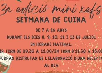 El “Aula de Cuina” pone en marcha la tercera edición del curso Mini Xefs