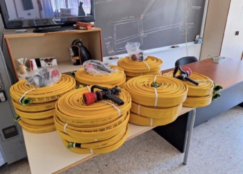 Xàbia destina 16.000 euros a la renovación del material de extinción de incendios de Protección Civil