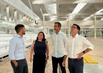 Las obras del nuevo pabellón polideportivo municipal entran en su fase final