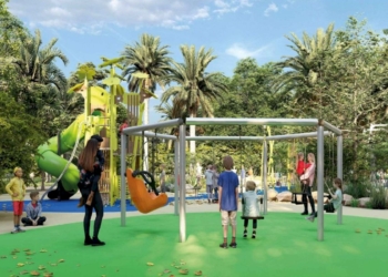 Las obras paralizadas en los parques de Alicante se reactivan