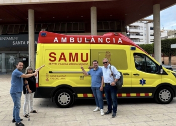 La ambulancia SAMU ha iniciado su servicio de verano en Santa Pola