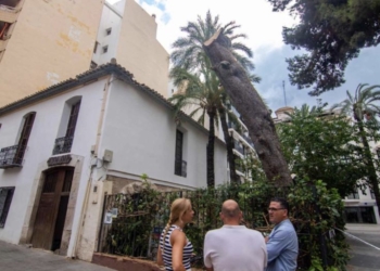Los técnicos descartan daños en la estructura de la casa museo de l’Hort de Colón