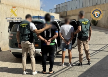 Esclarecidos en Santa Pola cuatro robos cometidos por dos hombres de manera casi consecutiva