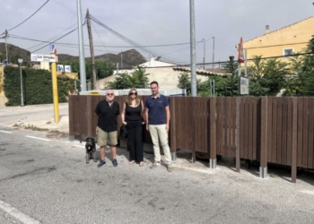 Nuevo vallado en la isla de contenedores de Las Virtudes