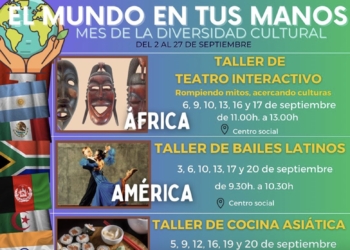 Bienestar Social y Oficina PANGEA presentan “El Mundo en tus Manos” para conmemorar el Mes de la Diversidad Cultural