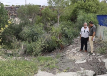 Benidorm pide a la CHJ poder limpiar el cauce de los barrancos ubicados en suelo no urbano dentro del término municipal