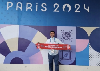 Raúl Reina, profesor de la UMH, integrante del Equipo Paralímpico Español en París 2024