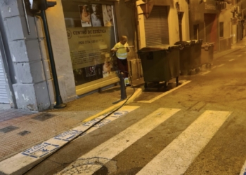 Limpieza retiró de las calles 13.000 kilos durante las Fiestas de Moros y Cristianos