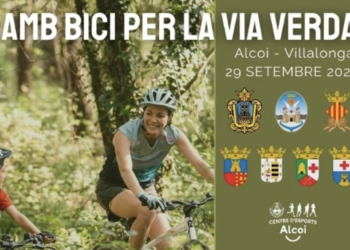 Amb Bici per la Via verda será el domingo 29 de septiembre