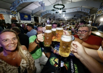 La Oktoberfest 2024 de La Nucía roza el «lleno absoluto» para su primer fin de semana