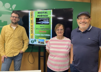 La asociación Gramática Parda celebra un recital poético dedicado al Siglo de Oro