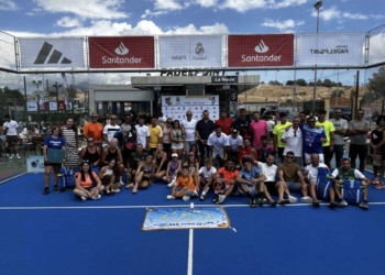 El Circuito de Pádel de la Fundación Real Madrid contó con 300 participantes