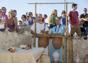 Las recreaciones históricas de Lucentum Reviviscit transformarán el yacimiento del MARQ en una ciudad romana
