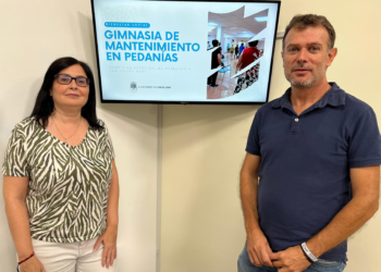 Bienestar Social programa gimnasia de mantenimiento en las pedanías
