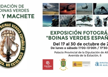 La Fundación Roble y Machete expone una muestra fotográfica en la Diputación Provincial de Alicante