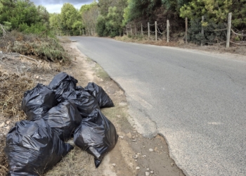 Medio Ambiente retira 7.000kg de residuos en la rambla Las Estacas en Orihuela Costa
