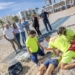 Los servicios de vigilancia y socorrismo de la playa de l’Albir realizan un simulacro de emergencia