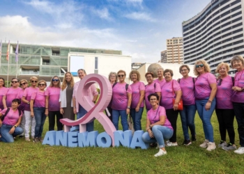Benidorm se une un año más a Anémona en la lucha contra el cáncer de mama