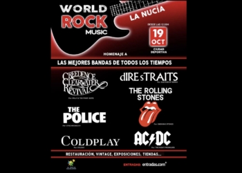 Llega a La Nucía la segunda edición del “World Rock Music” este sábado