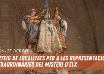 Cerca de 2.000 personas se inscriben al sorteo de localidades del Misteri d’Elx