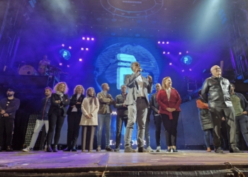 El alcalde de Utiel , Ricardo Gabaldón, destaca el éxito de la XXVII Feria Utiel Gastronómica